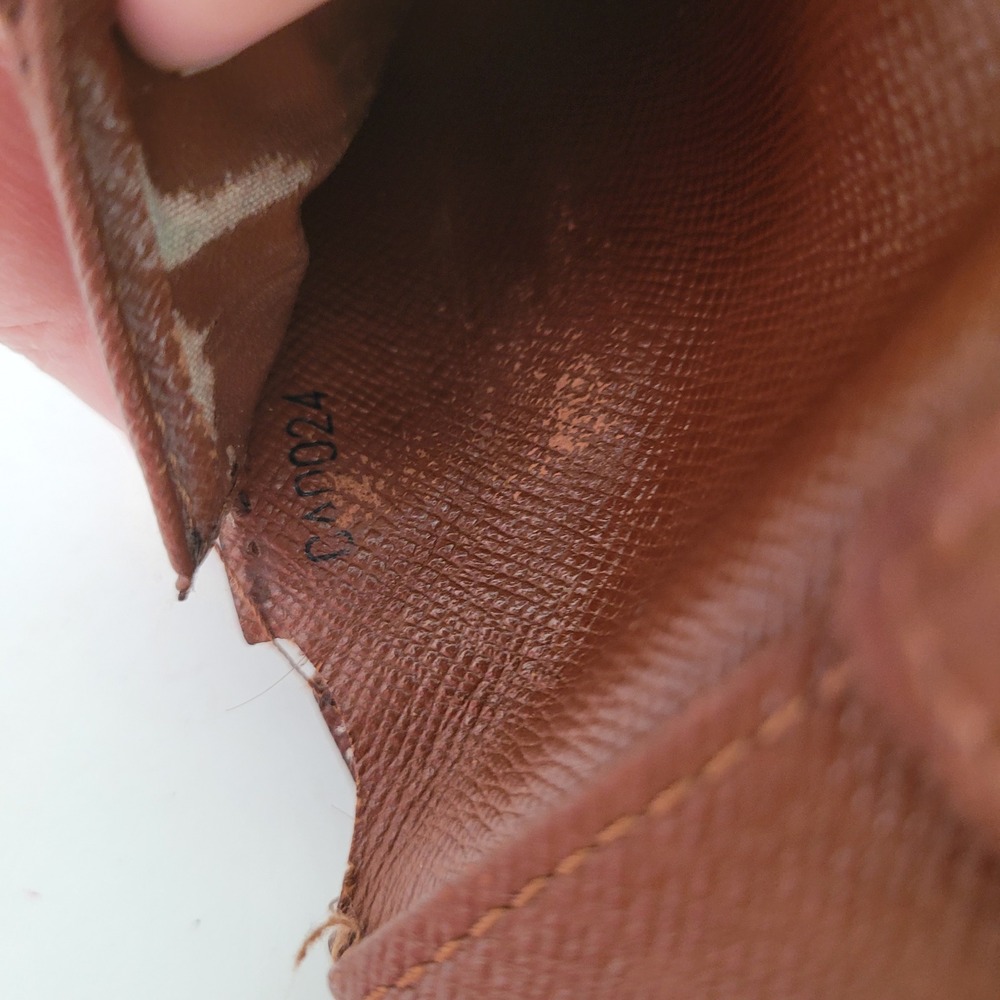Louis Vuitton Monogram Bifold Wallet Brown CA0024 Made in Spain Project Piece - Picture 5 of 15